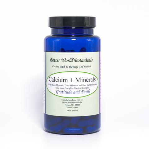 Calcium w/ Minerals • Capsules