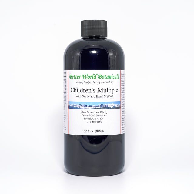 Children's Multiple • Liquid Formula – Better World Botanicals