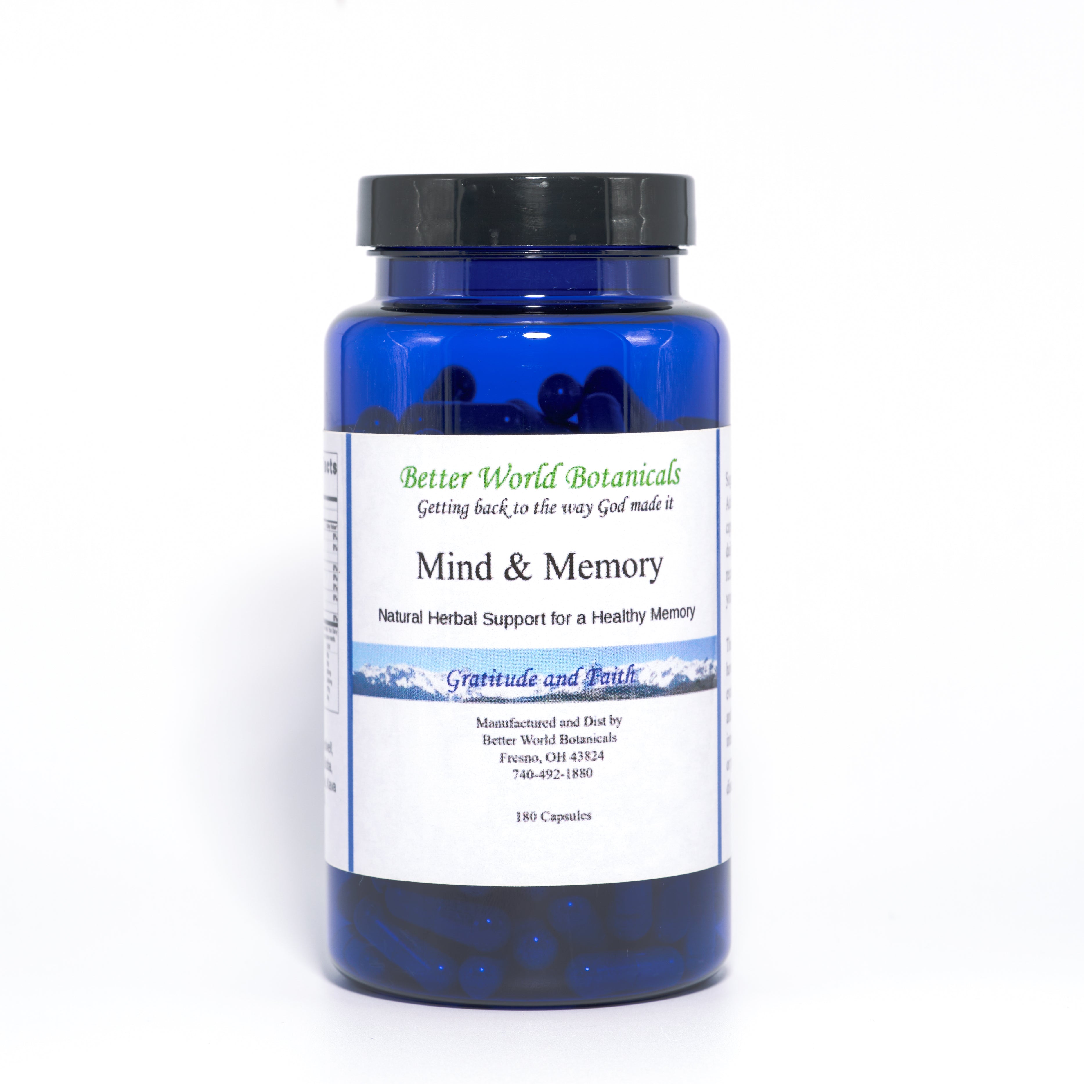 Mind & Memory • Capsules – Better World Botanicals