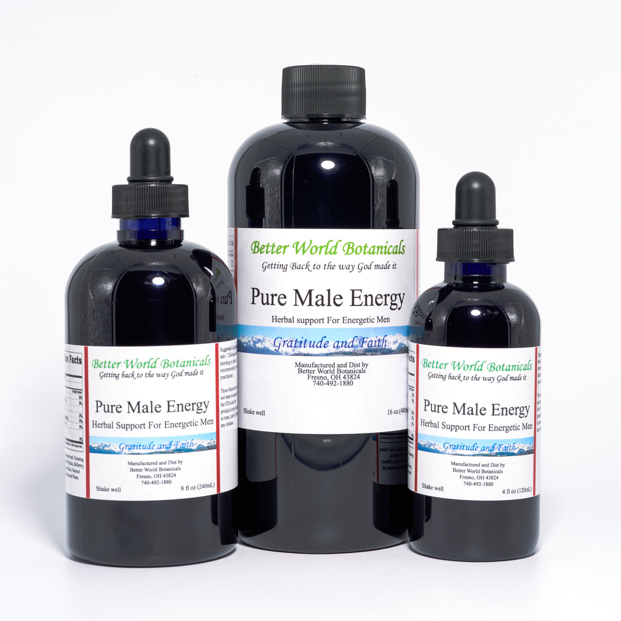 Pure Male Energy • Liquid Formula – Better World Botanicals