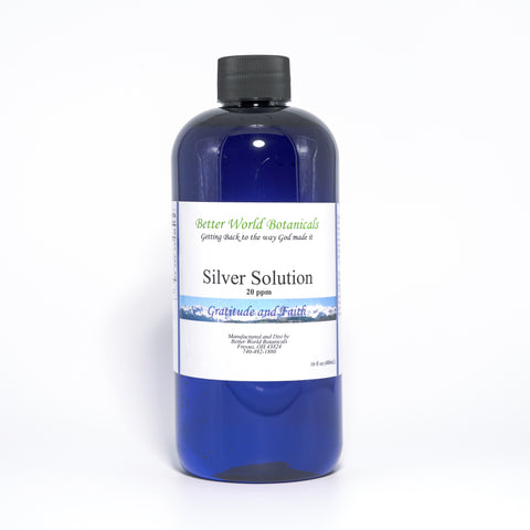 Silver Solution (Colloidal Silver) • Liquid Formula