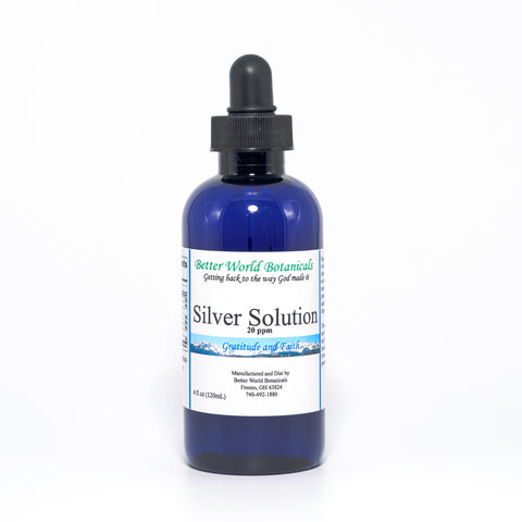 Silver Solution (Colloidal Silver) • Liquid Formula