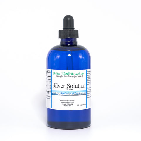 Silver Solution (Colloidal Silver) • Liquid Formula