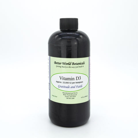 Vitamin D3 • Liquid Formula